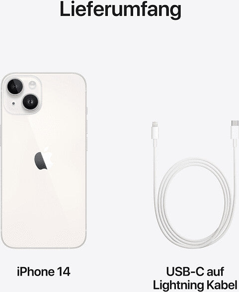 Apple iPhone 14 | 128GB | 6.1" OLED | 12 MP | Starlight | GUT