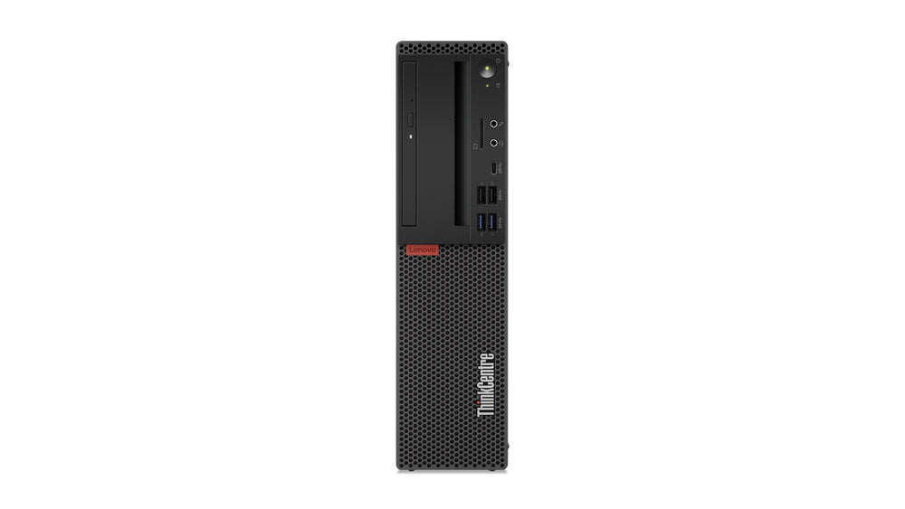 Frontansicht des Lenovo ThinkCentre M720s SFF Desktop-PCs