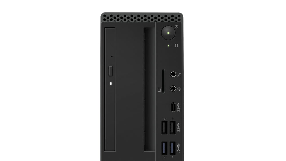 Nahaufnahme des Desktop-Power-Buttons
