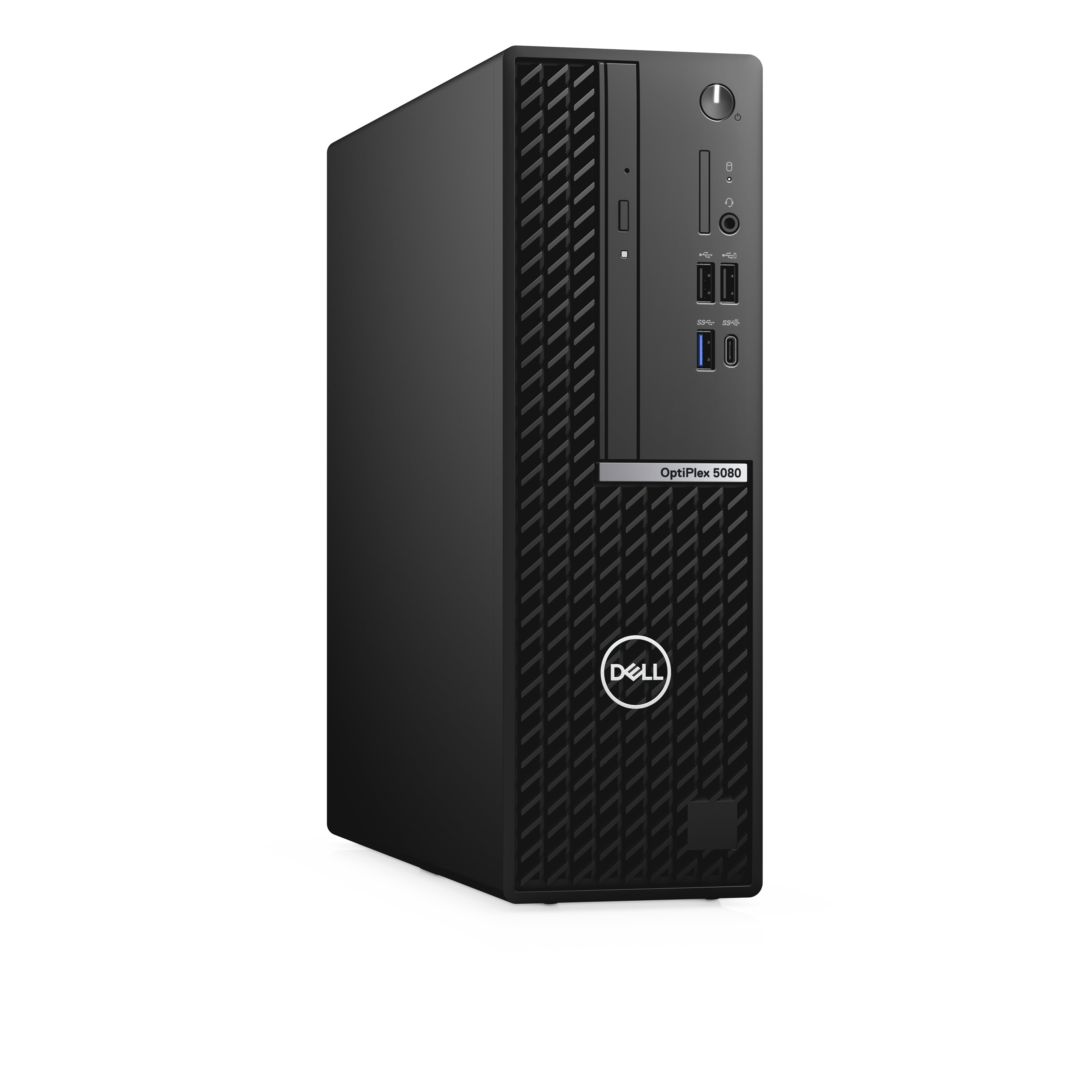 Desktop von vorne schräg nach rechts ausgerichtet