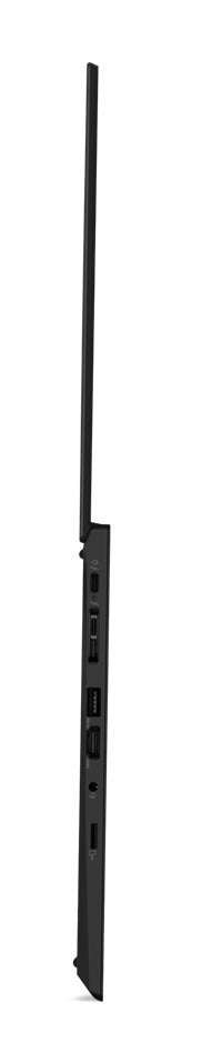 Laptop 180° geöffnet Seitenansicht links