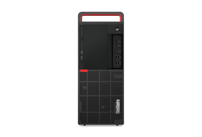 Frontansicht des Lenovo ThinkCentre M920T
