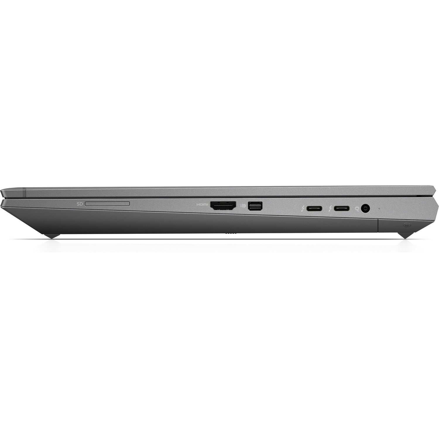 Laptop geschlossen Seitenansicht rechts