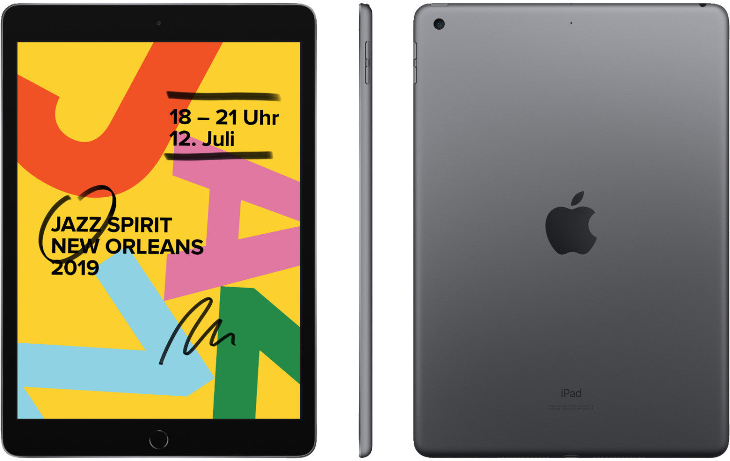 Apple iPad 7th Gen Wi-Fi+Cellular | 32GB | Space Gray | 10,2" | GUT