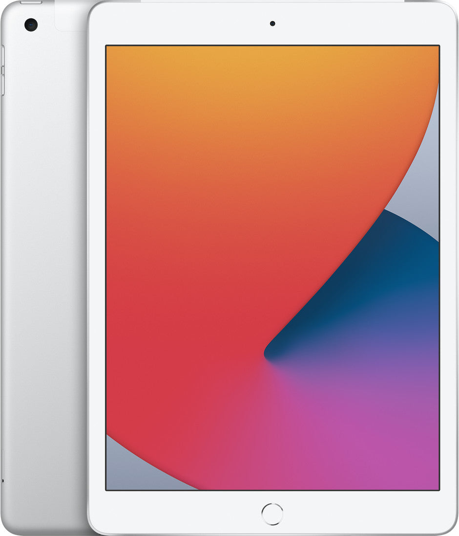 Apple iPad 8th Gen Wi-Fi+Cellular | 128GB | Silver | GBR.