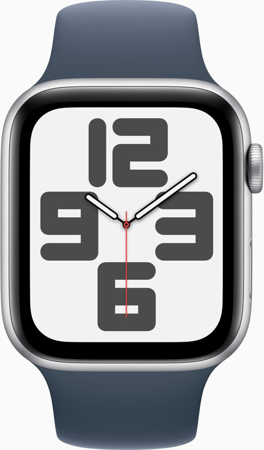 Apple Watch SE | 44mm | Silver | Wi-Fi | PRM | mit Armband Blau