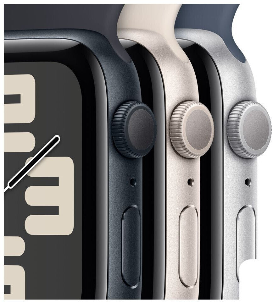 Apple Watch SE | 44mm | Silver | Wi-Fi | PRM | mit Armband Blau