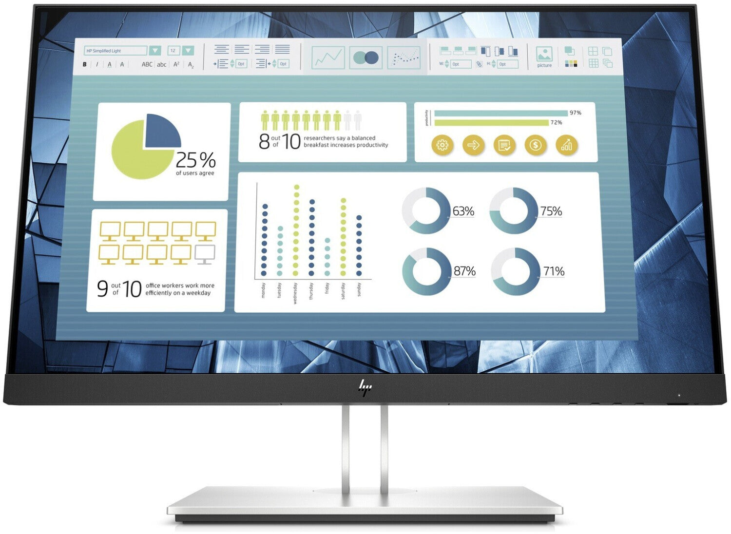 HP Display E22 G4 | LED | FHD | GUT