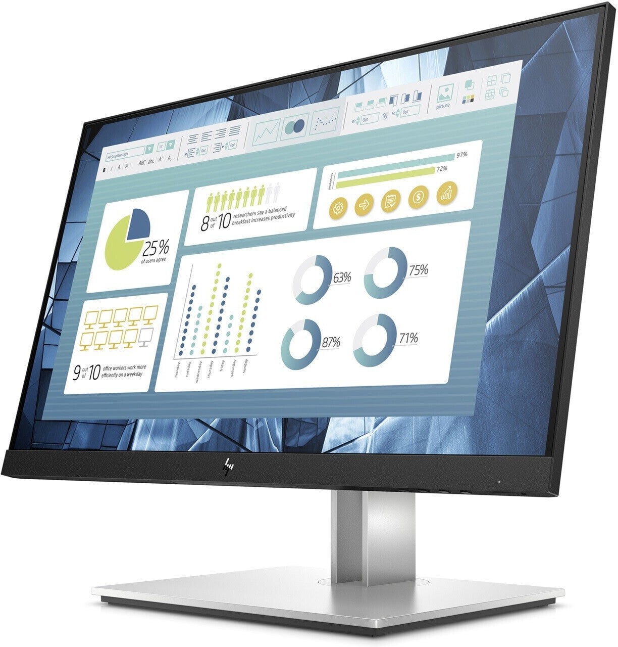 HP Display E22 G4 | LED | 22" | FHD | Black | SGT
