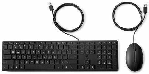 Bundle HP Wired Desktop 320K Keyboard & Wired Mouse125 | SGT