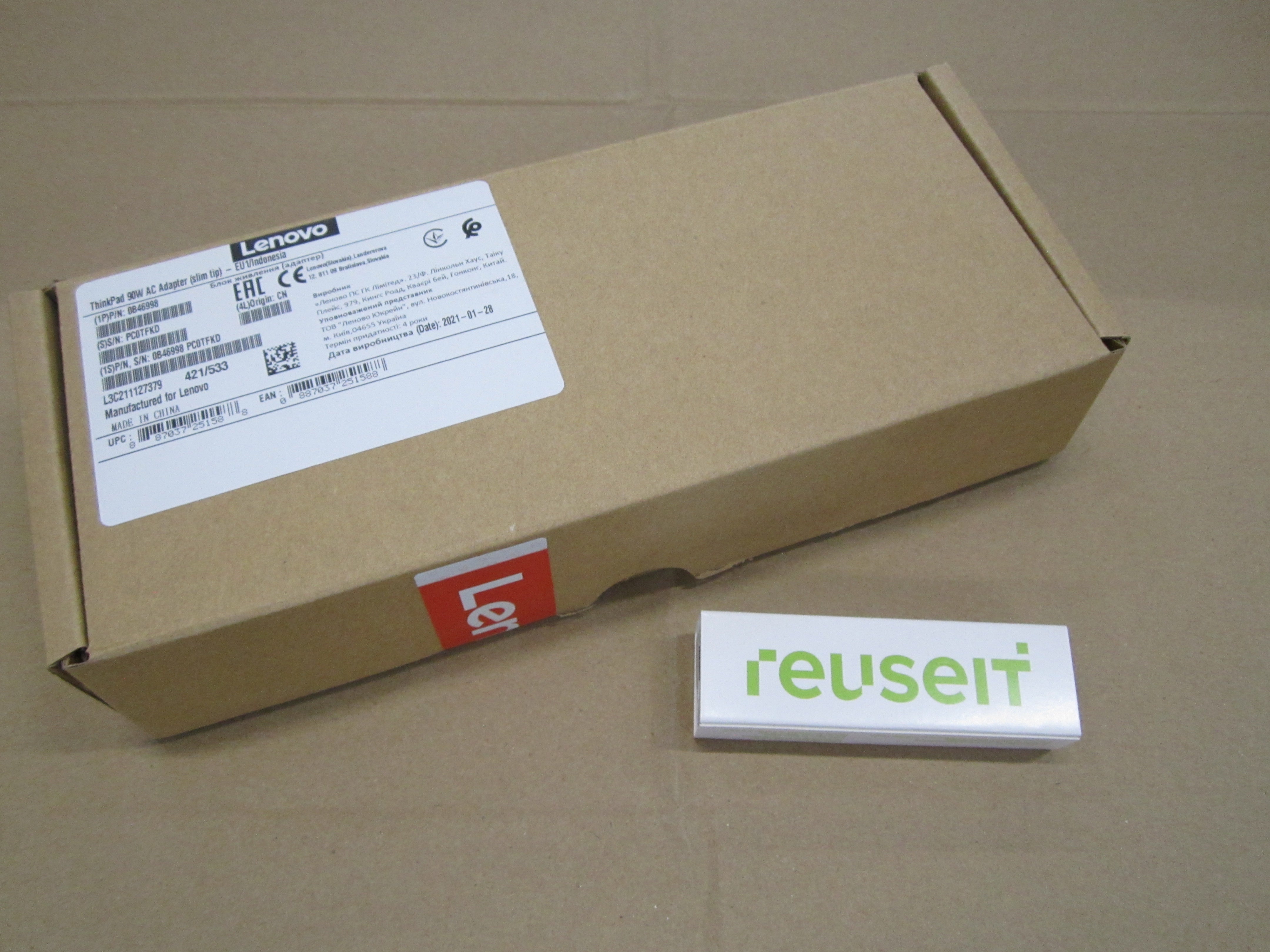 Lenovo Lenovo ThinkPad 90W AC Adapter | Neu
