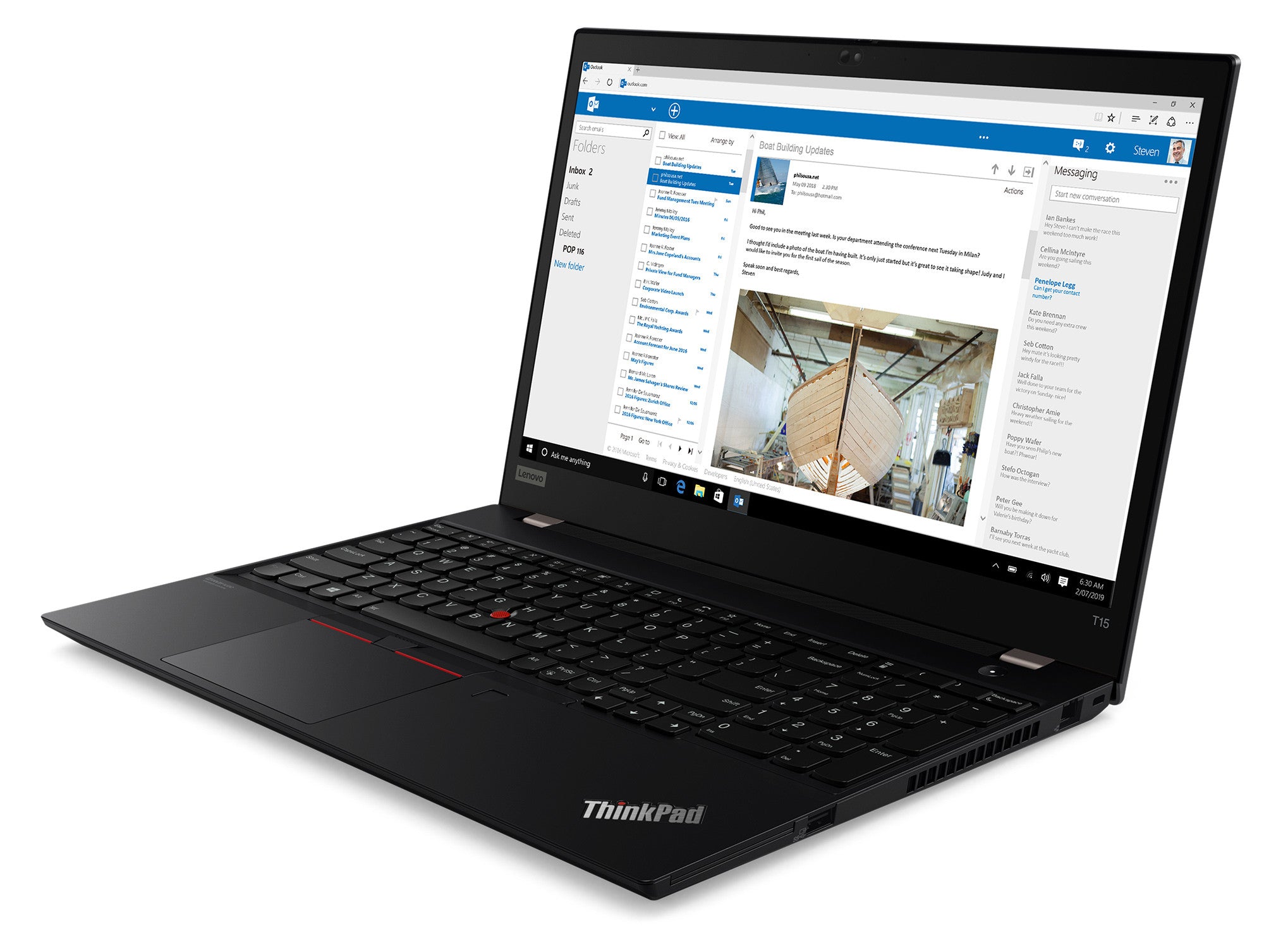 LENOVO Laptop ThinkPad T15 G1 i5 | 16GB | 1TB | 15,6" FHD | SGT.