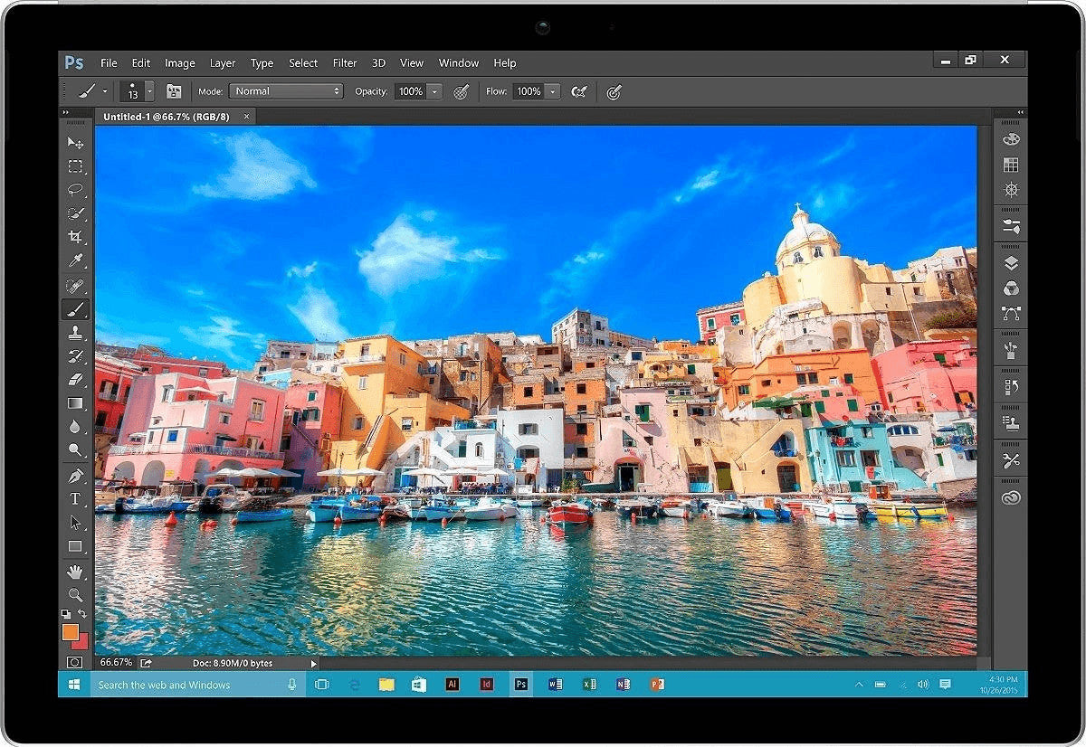 Microsoft Surface Pro 4 | 8GB | 256GB | 12'' | inkl. Tastatur | GBR