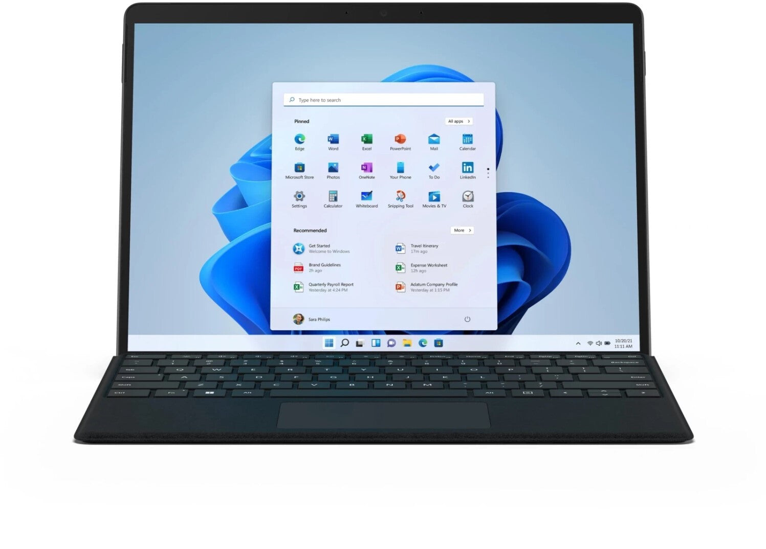 Microsoft Surface Pro 8 | i7 11.Gen | 16GB | 256GB | 13" | inkl. QWERTY Tastatur | GUT