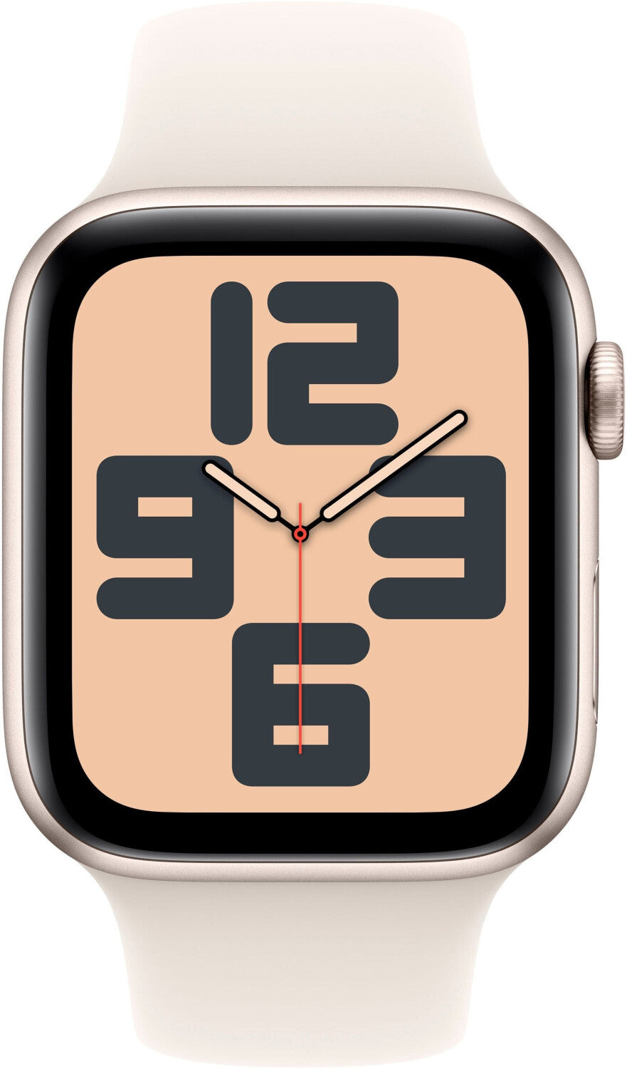 Apple Watch SE | 40mm | Starlight | Wi-Fi | PRM | mit Armband Beige/Weiß