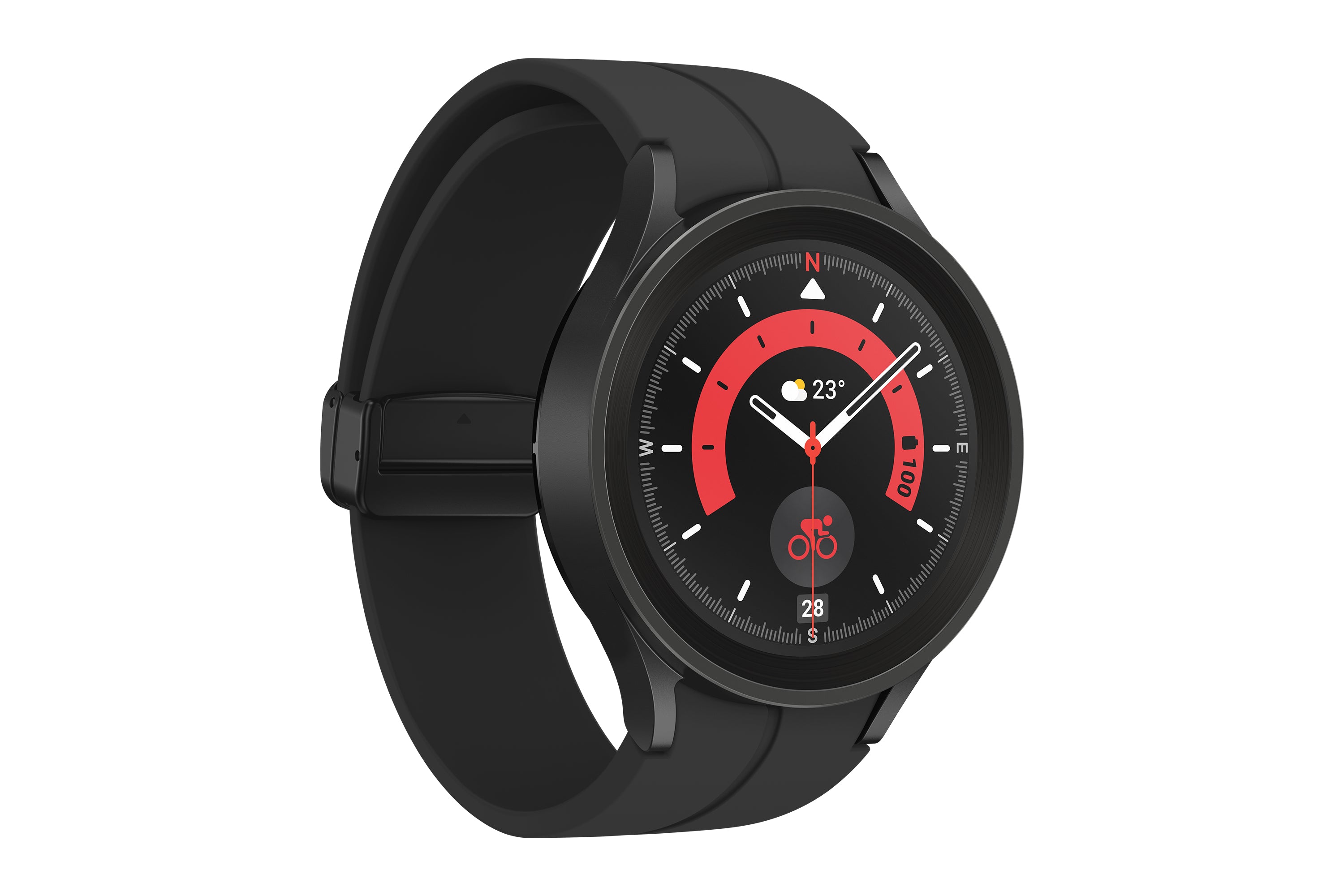 Samsung Galaxy Watch5 Pro | 1,4" OLED 45 mm | 4G | Black | Wie NEU